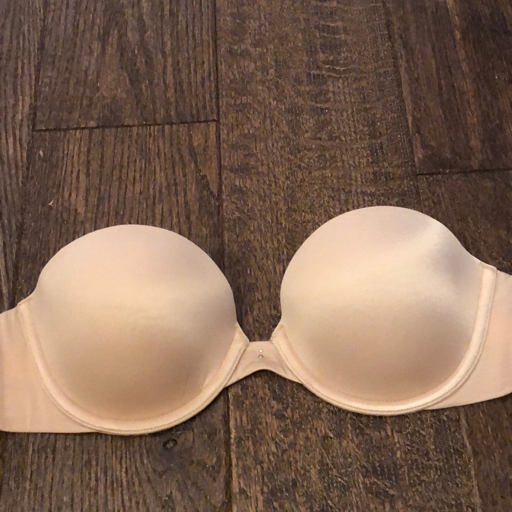 Victoria Secret light  Nude Strapless bra